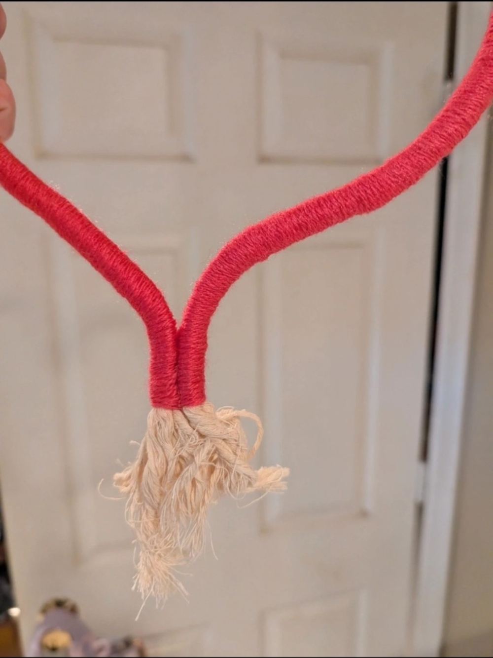 Pink Heart-Shaped Rope Decor - Picture 4 of 11